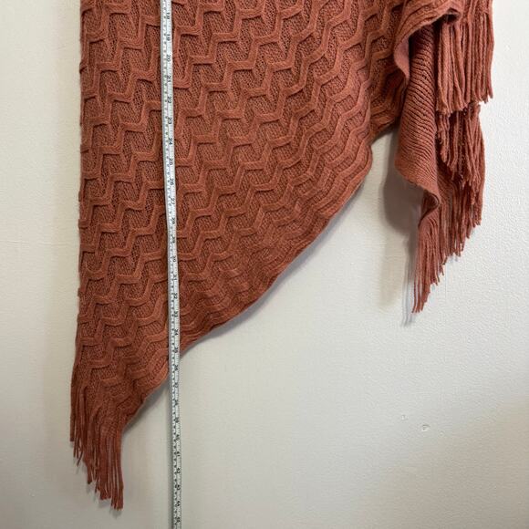Just be... Dusty Rose Poncho Size Small - Picture 3 of 8